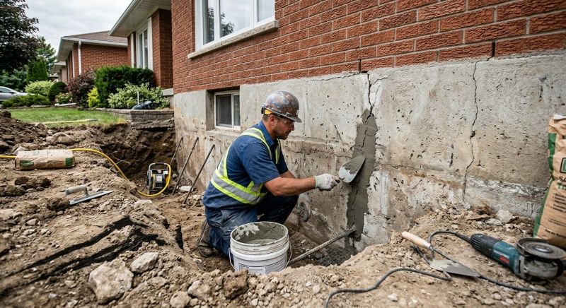 Basement Foundation Repair in Harnett County, NC