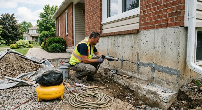 Basement Foundation Repair in Fuquay Varina, NC