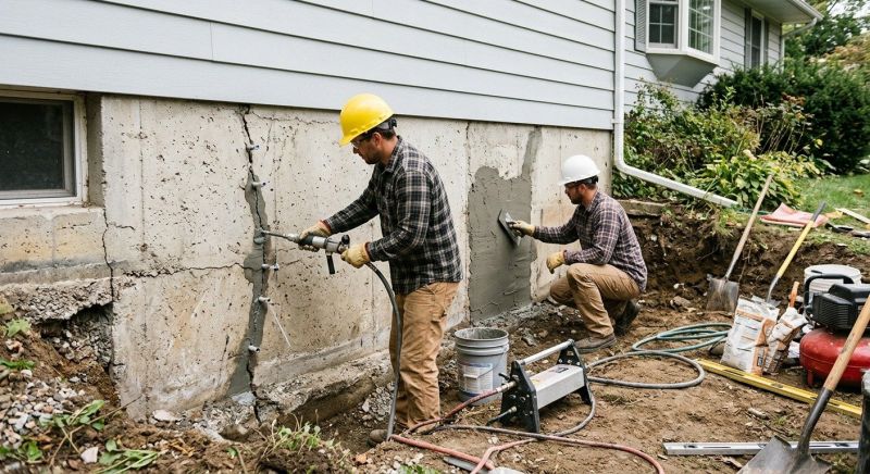 Basement Foundation Repair in Lillington, NC