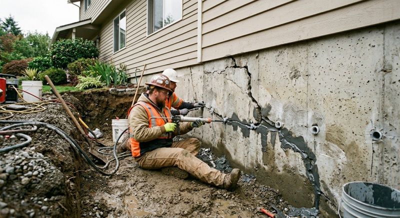 Basement Foundation Repair in Pittsboro, NC
