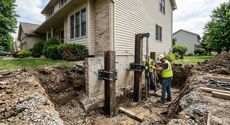 Basement Underpinning in Fuquay Varina, NC