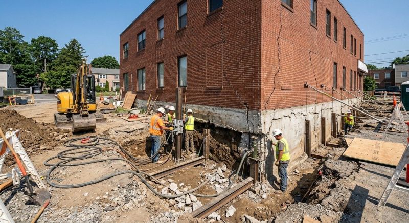 Building Foundation Repair in Benson, NC