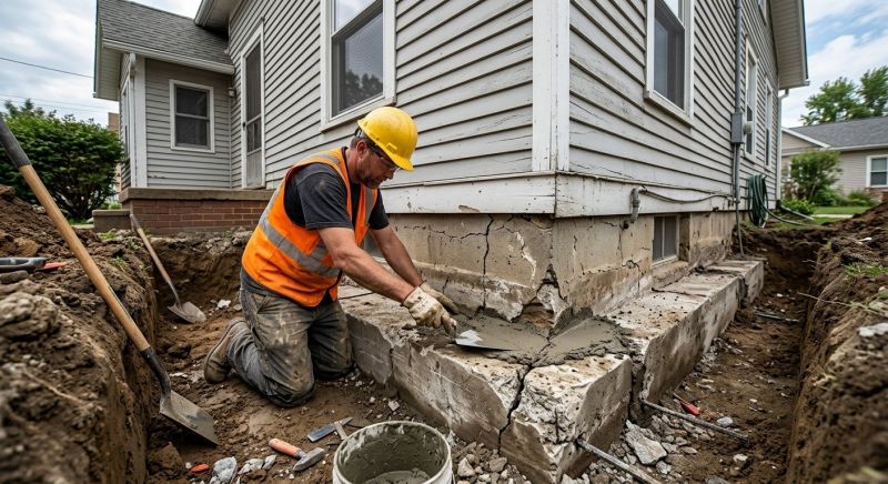 Building Foundation Repair in Clayton, NC