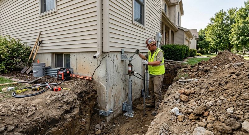 Building Foundation Repair in Garner, NC