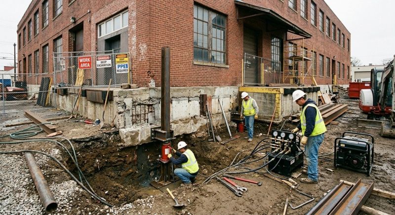 Building Foundation Repair in Harnett County, NC