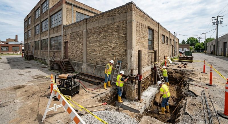 Building Foundation Repair in Johnston County, NC