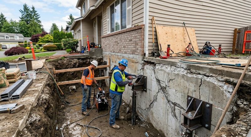 Building Foundation Repair in Moncure, NC