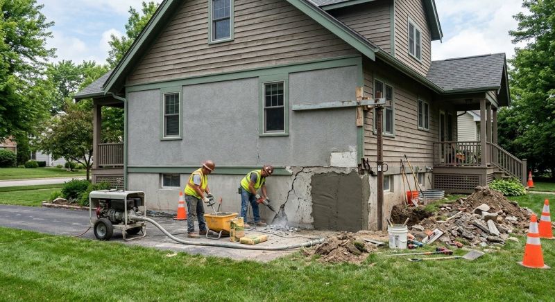 Building Foundation Repair in Pittsboro, NC