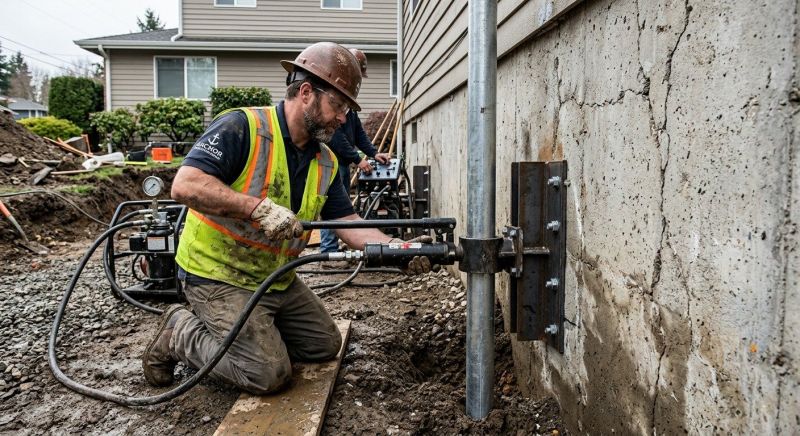 Concrete Foundation Leveling in Pittsboro, NC