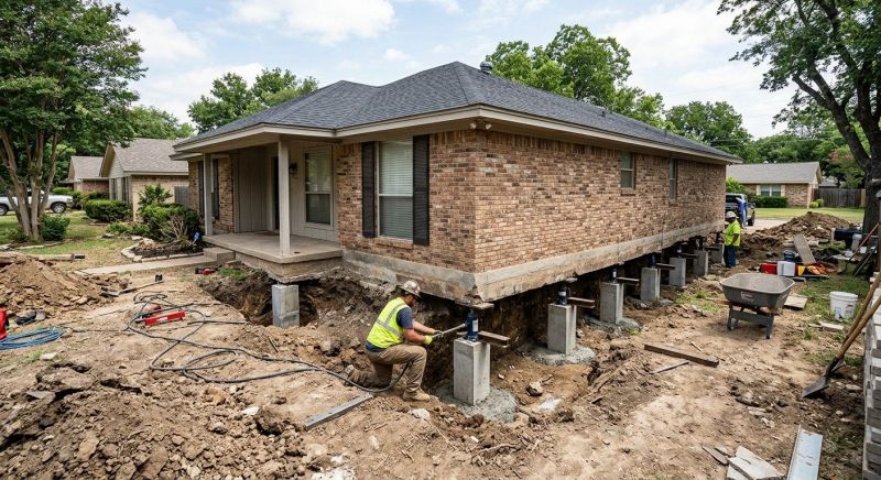 Concrete Foundation Leveling in Sanford, NC