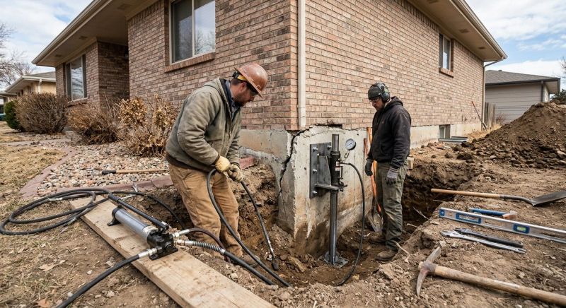 Concrete Foundation Repair in Apex, NC