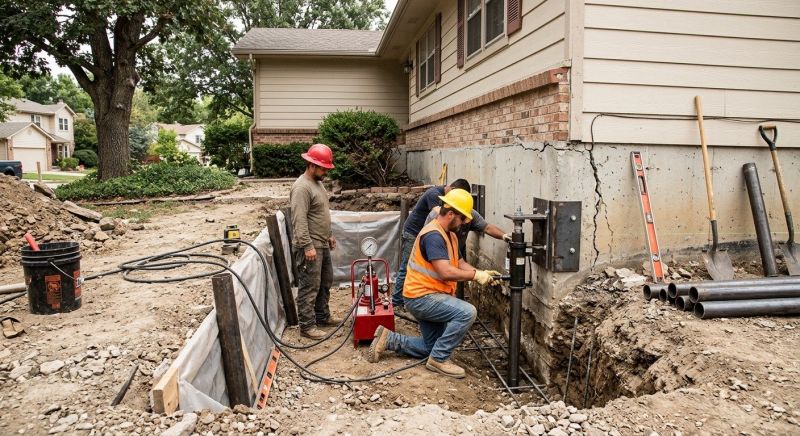 Concrete Foundation Repair in Benson, NC