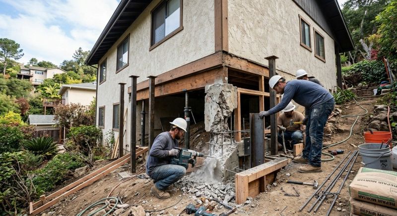 Concrete Foundation Repair in Dunn, NC