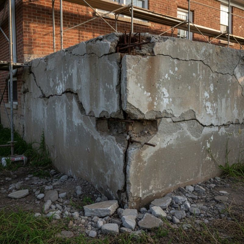 Cracked Foundation Repair in Knightdale, NC