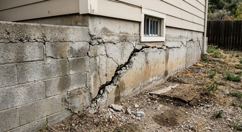 Cracked Foundation Repair in Fuquay Varina, NC
