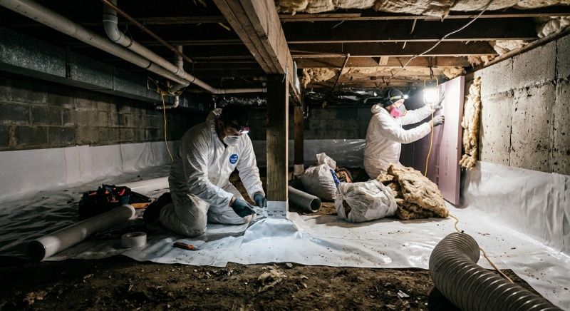Crawl Space Leveling in Fuquay Varina, NC