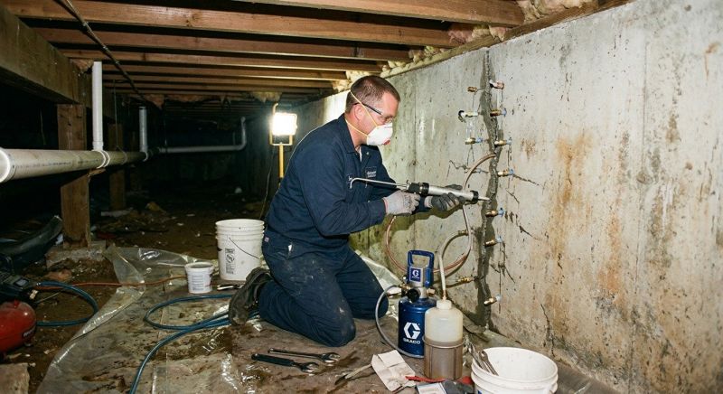 Crawlspace Foundation Repair in Garner, NC