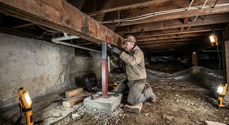 Crawlspace Foundation Repair in Knightdale, NC