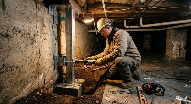 Crawlspace Foundation Repair in Fuquay Varina, NC