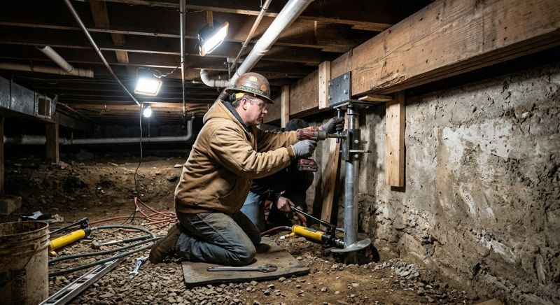 Crawlspace Foundation Repair in Pittsboro, NC