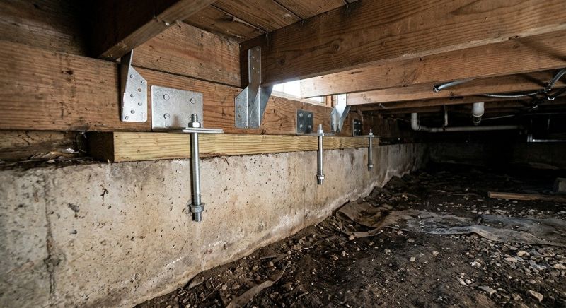 Crawlspace Structural Repair in Fuquay Varina, NC