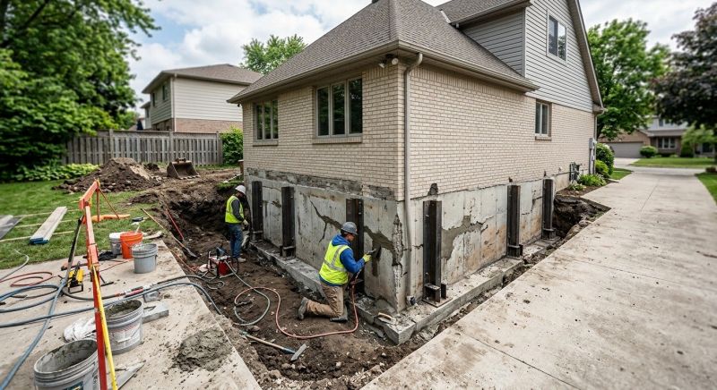Exterior Foundation Repair in Fuquay Varina, NC