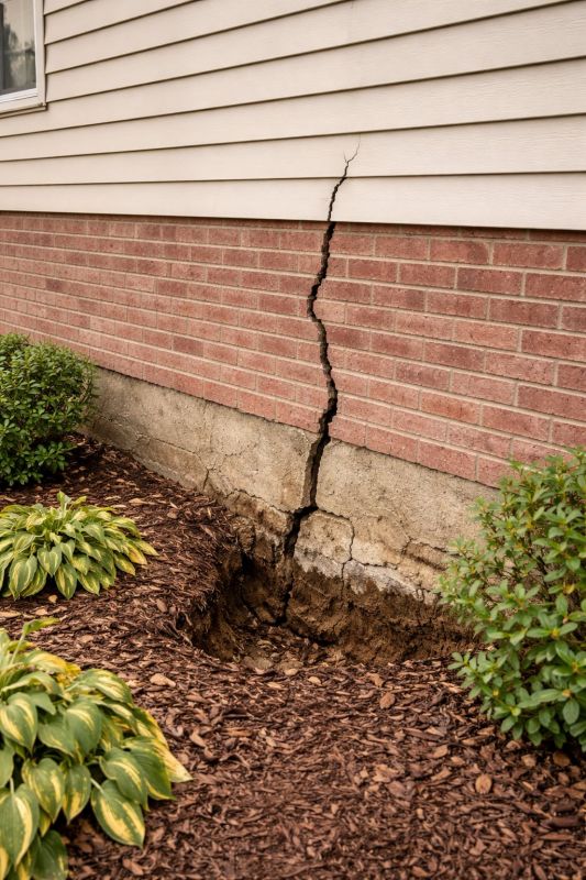 Foundation Crack Repair in Wake County, NC