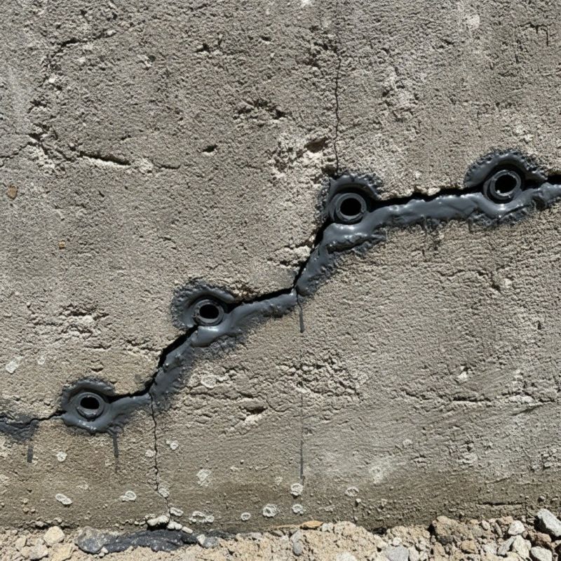 Foundation Crack Sealing in Fuquay Varina, NC