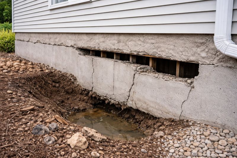 Foundation Damage Repair in Benson, NC