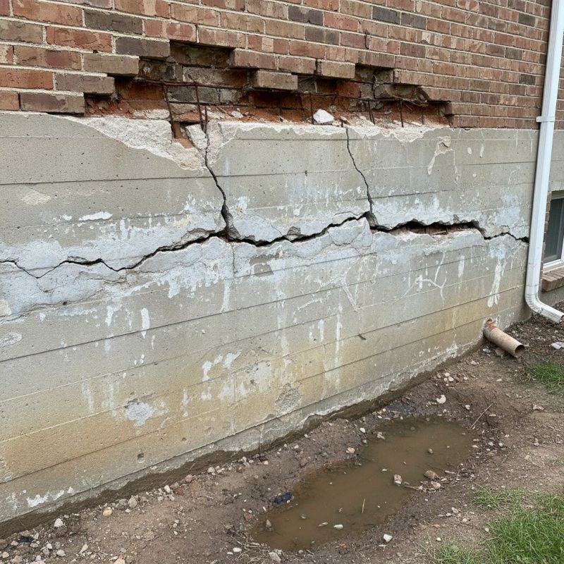 Foundation Damage Repair in Holly Springs, NC