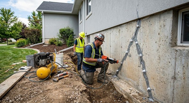 Foundation Damage Repair in Moncure, NC