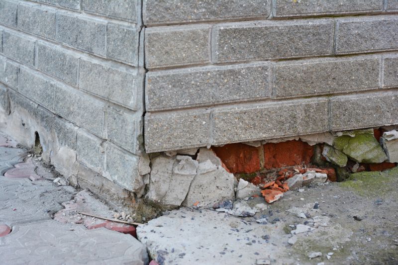 Foundation Damage Repair in Raleigh, NC