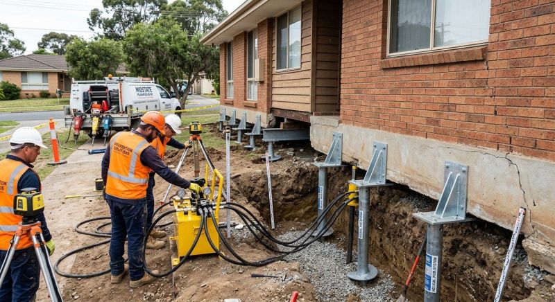 Foundation Jacking in Johnston County, NC