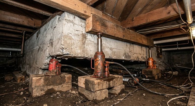 Foundation Jacking in Fuquay Varina, NC