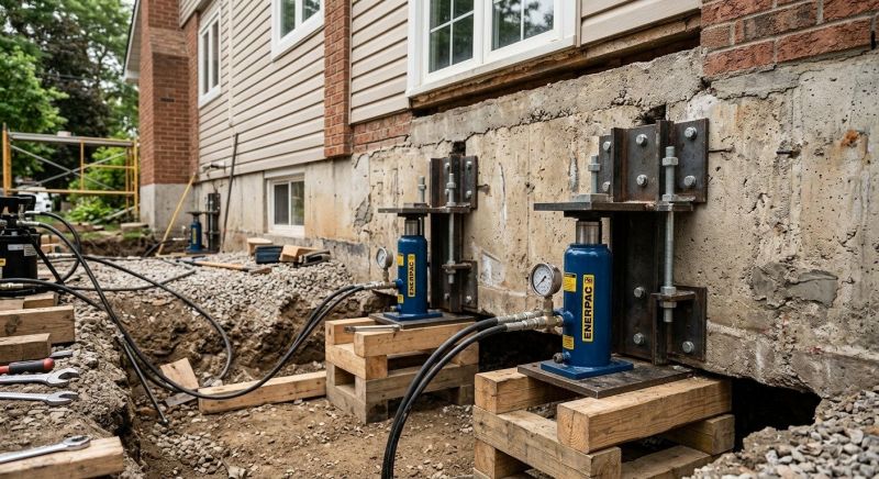 Foundation Jacking in Fuquay Varina, NC