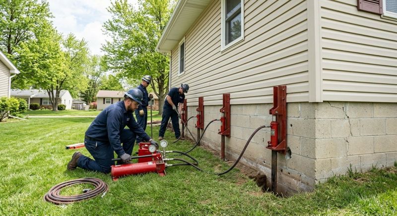 Foundation Jacking in Sanford, NC