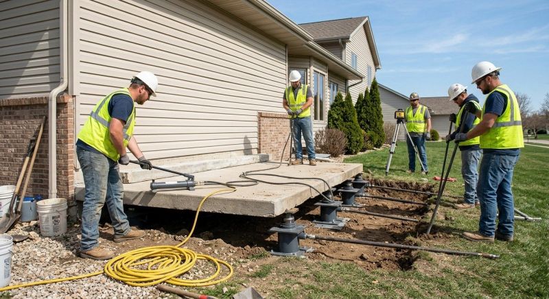 Foundation Lifting in Benson, NC