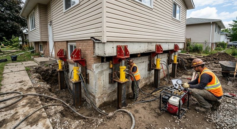 Foundation Lifting in Fuquay Varina, NC