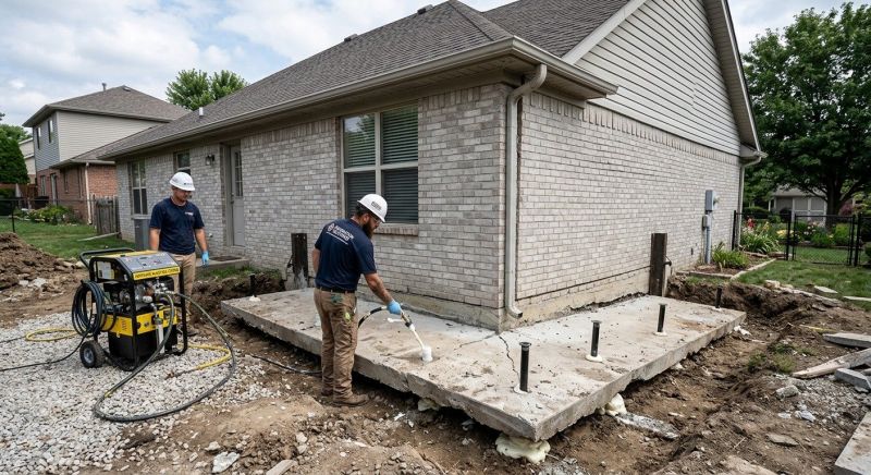 Foundation Lifting in Sanford, NC
