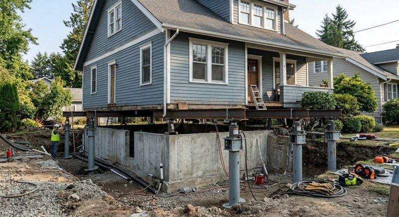 Foundation Raising in Harnett County, NC