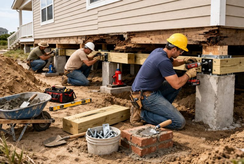 Foundation Raising in Fuquay Varina, NC