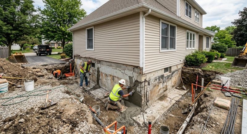 Foundation Renovation in Fuquay Varina, NC