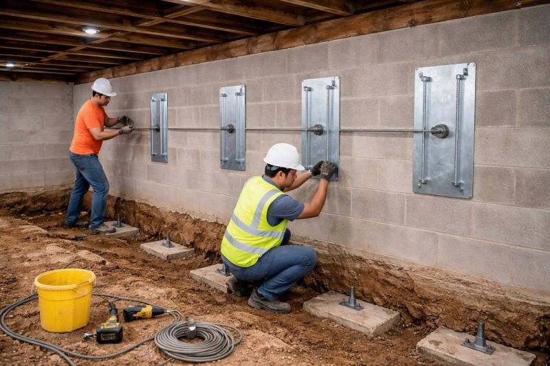 Foundation Stabilizing in Knightdale, NC