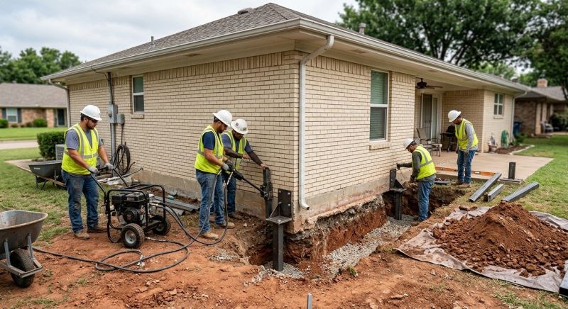 Foundation Stabilizing in Fuquay Varina, NC