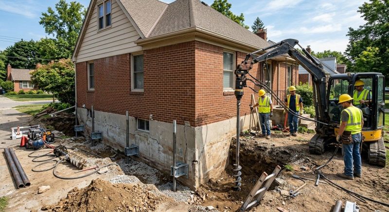 Foundation Stabilizing in Sanford, NC