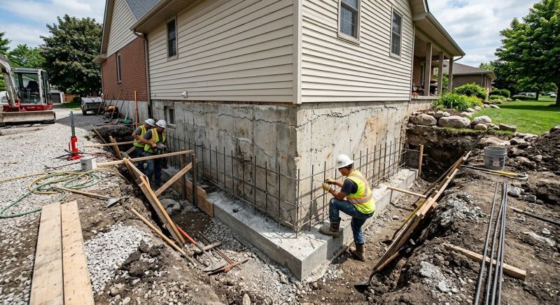 Foundation Strengthening in Fuquay Varina, NC