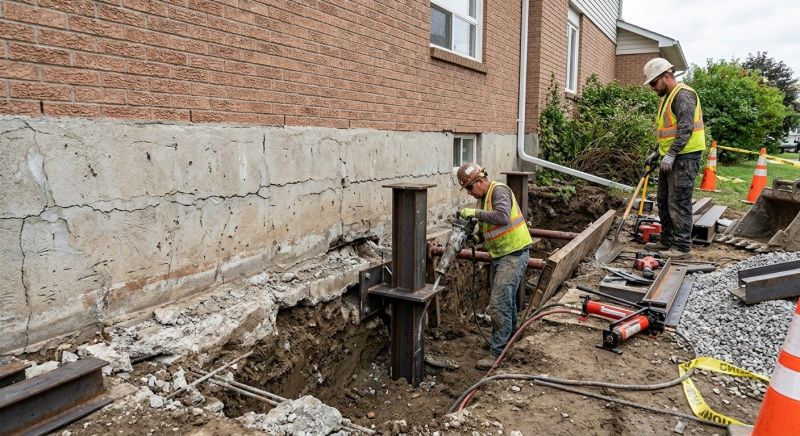 Foundation Structural Repair in Broadway, NC