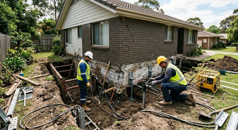 Foundation Structural Repair in Fuquay Varina, NC