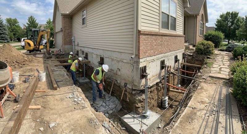 Foundation Underpinning in Fuquay Varina, NC