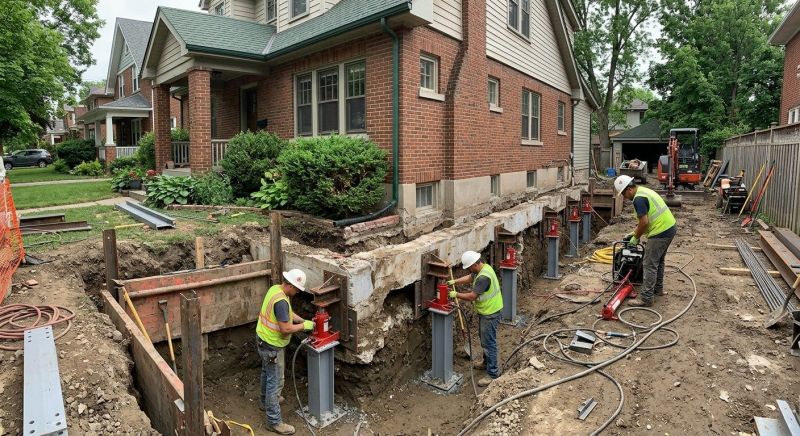 Foundation Underpinning in Fuquay Varina, NC
